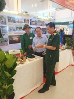 Địa đạo Củ Chi tham gia Hội chợ triển lãm sản phẩm kinh tế - quốc phòng Việt Nam - Campuchia 2023