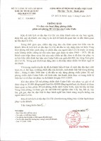 THÔNG BÁO TĂNG GIÁ VÉ KHU TÁI HIỆN VÙNG GIẢI PHÓNG