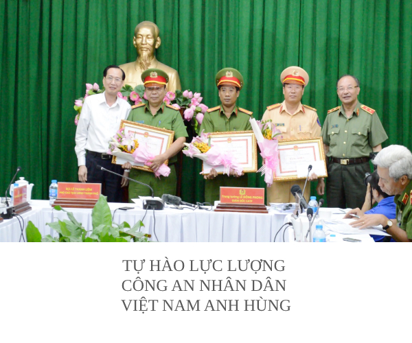 Triển lãm tự hào lực lượng Công an nhân dân Việt Nam anh hùng