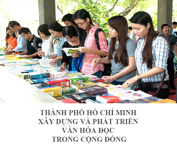 Triển lãm Thành phố Hồ Chí Minh xây dựng và phát triển Văn hóa đọc trong cộng đồng